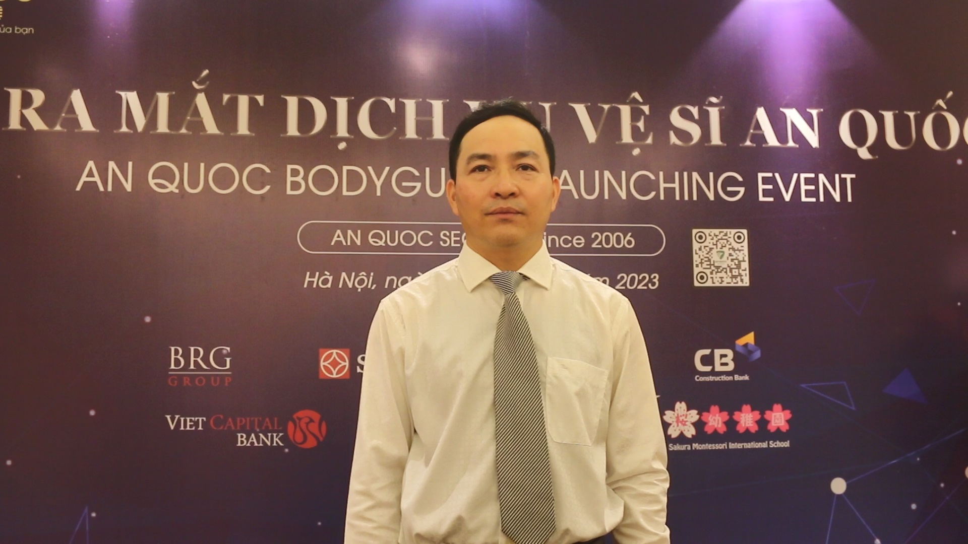 Ông Chử Đức Tuyến, Phó Chủ tịch HĐTV Công ty An Quốc. Ảnh: Hoàng Nam